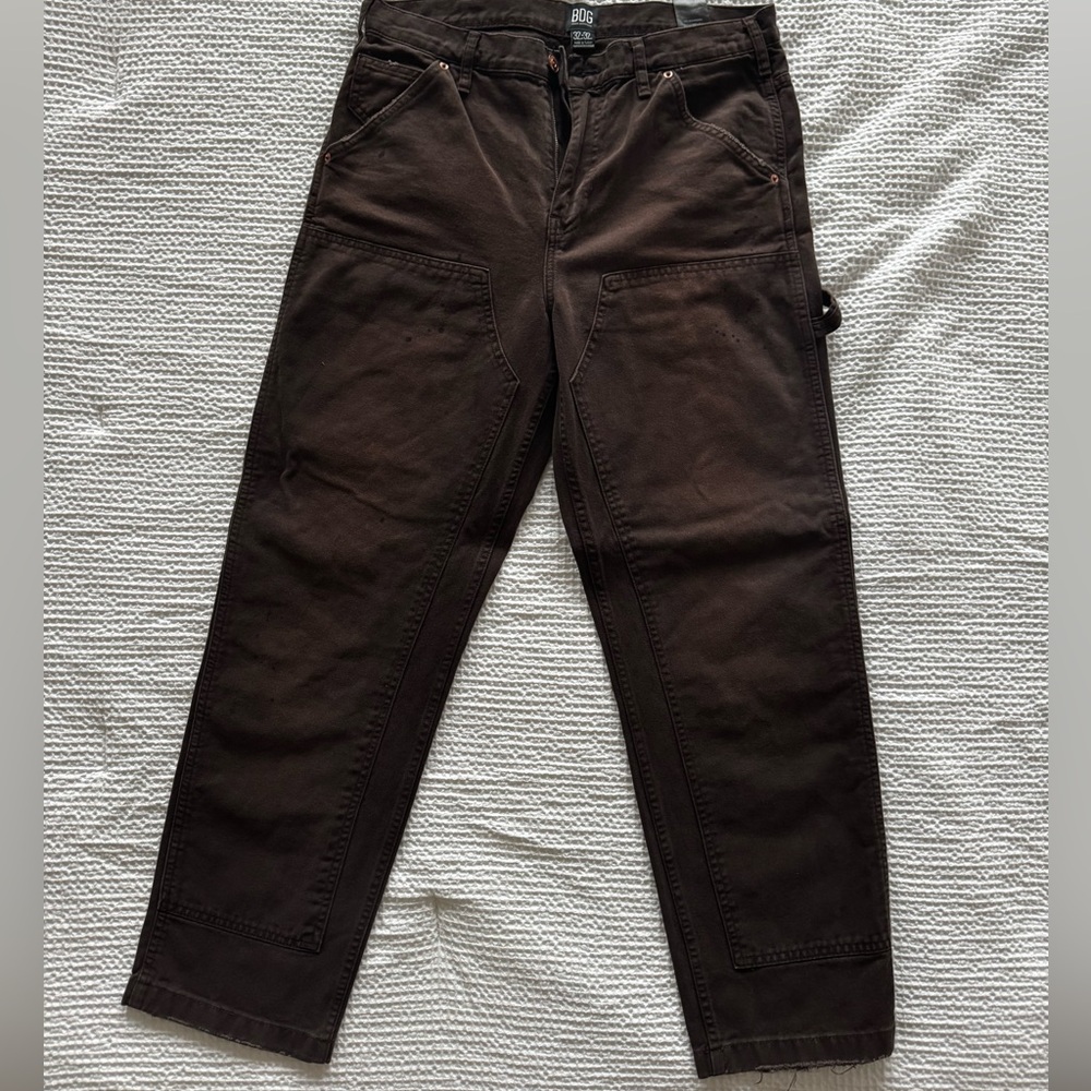 Brown BDG Baggy Carpenter Pants (32 x 32)